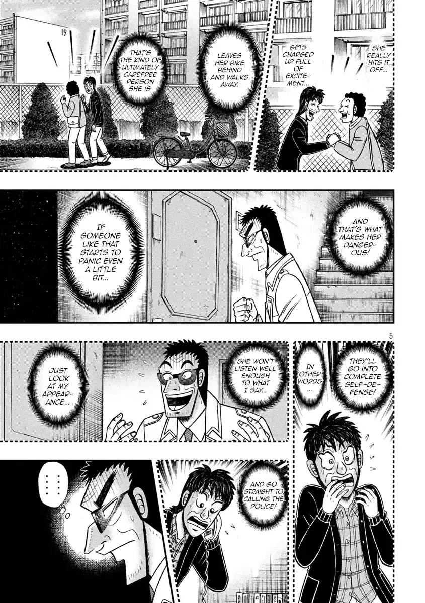 Tobaku Datenroku Kaiji - One Poker Hen Chapter 308: Cornered Mouse