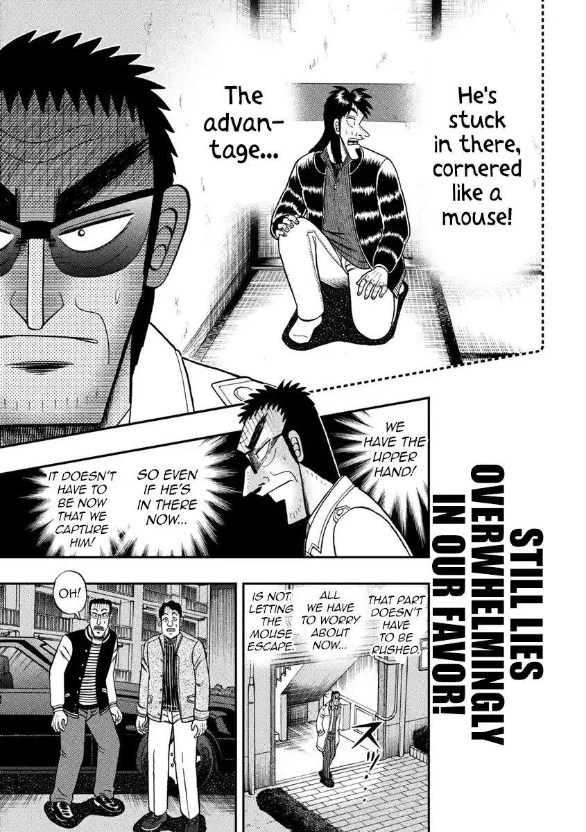 Tobaku Datenroku Kaiji - One Poker Hen Chapter 308: Cornered Mouse