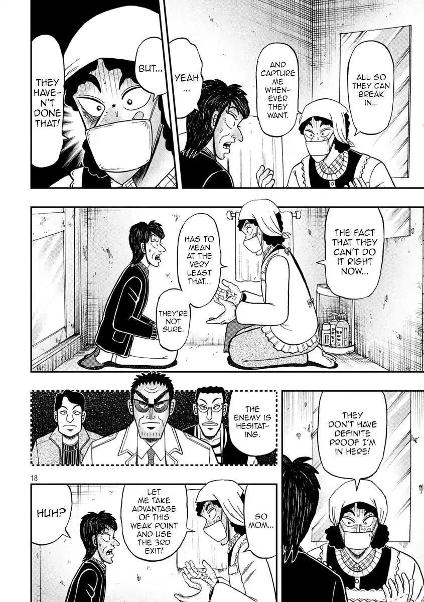 Tobaku Datenroku Kaiji - One Poker Hen Chapter 308: Cornered Mouse