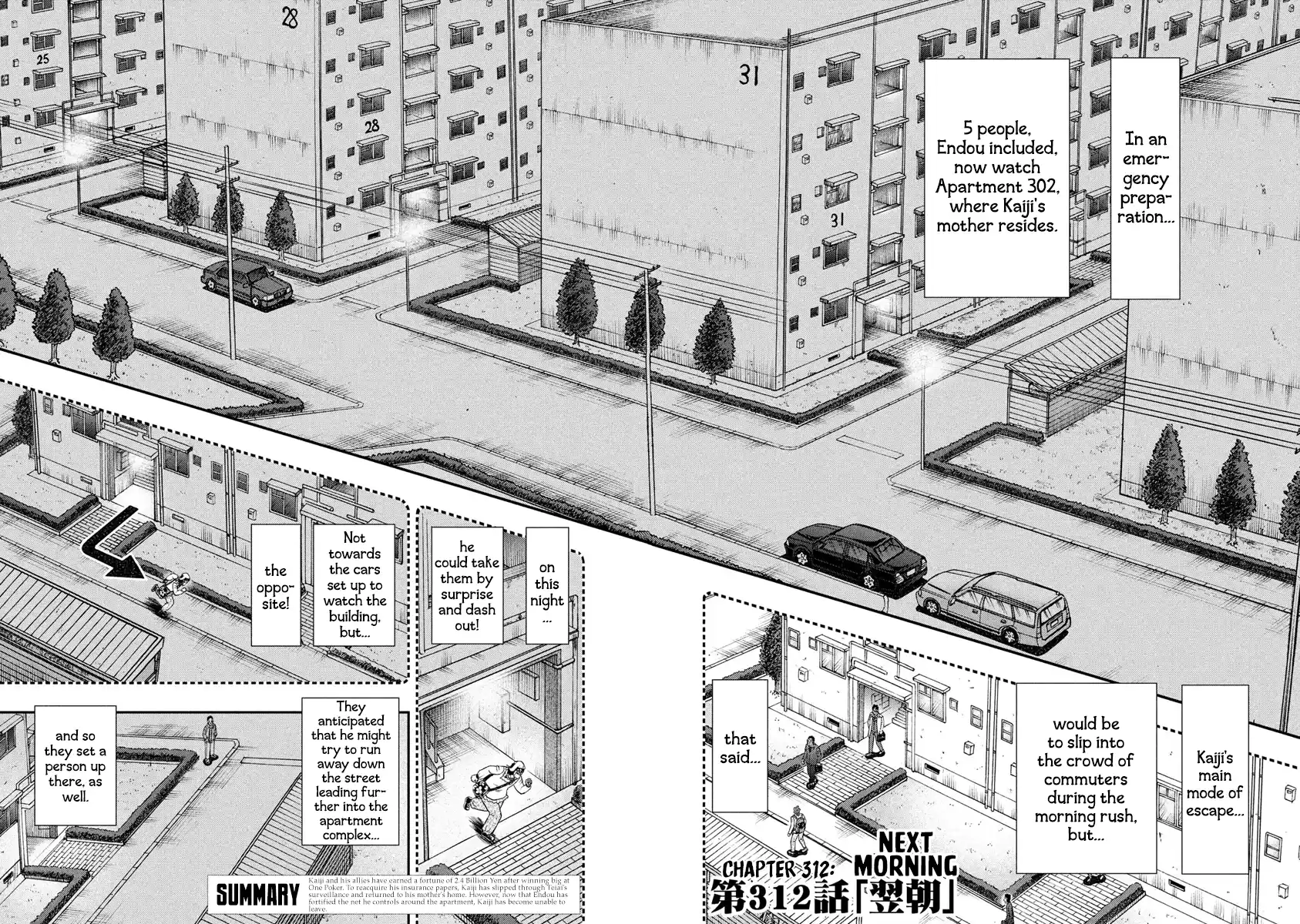 Tobaku Datenroku Kaiji - One Poker Hen Chapter 312: Next Morning