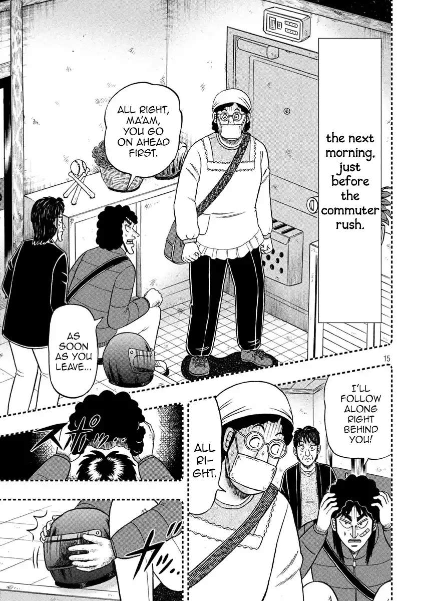 Tobaku Datenroku Kaiji - One Poker Hen Chapter 319: Leaving the Nest