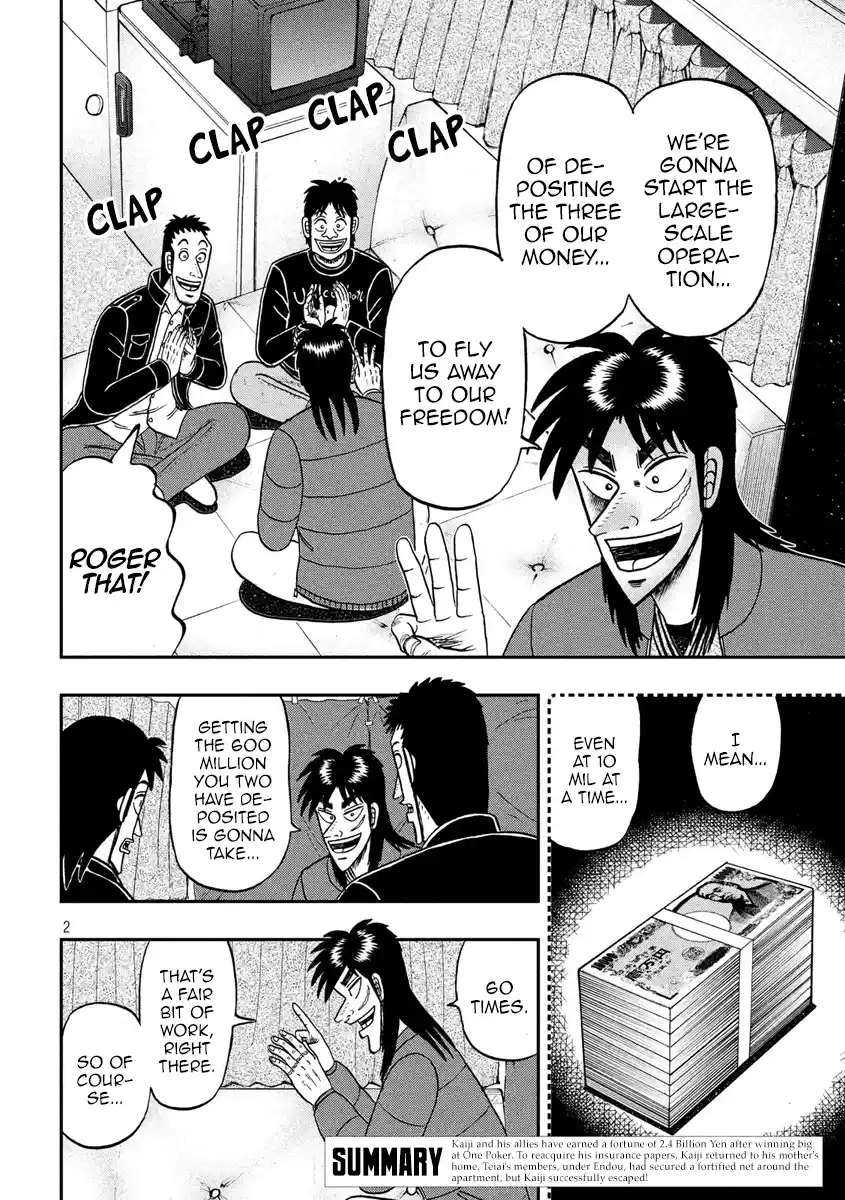 Tobaku Datenroku Kaiji - One Poker Hen Chapter 321: Befitting