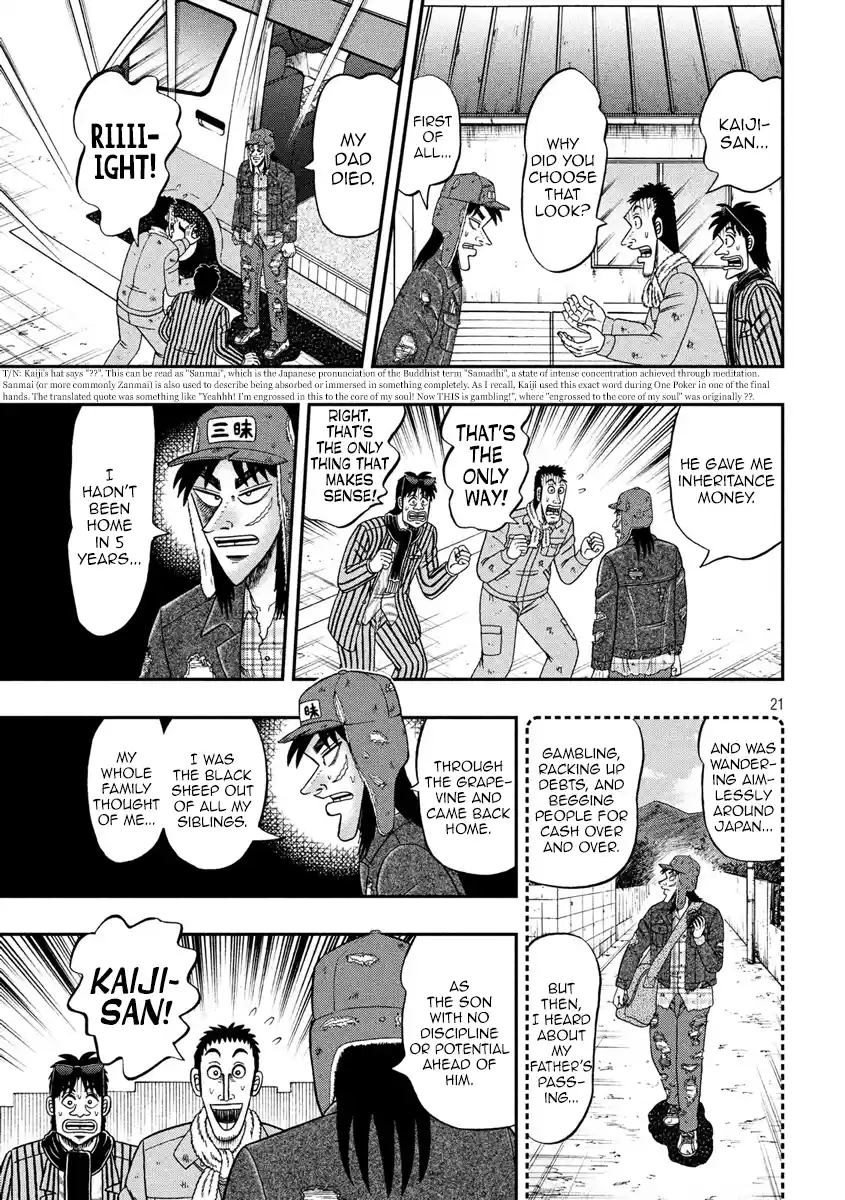 Tobaku Datenroku Kaiji - One Poker Hen Chapter 321: Befitting