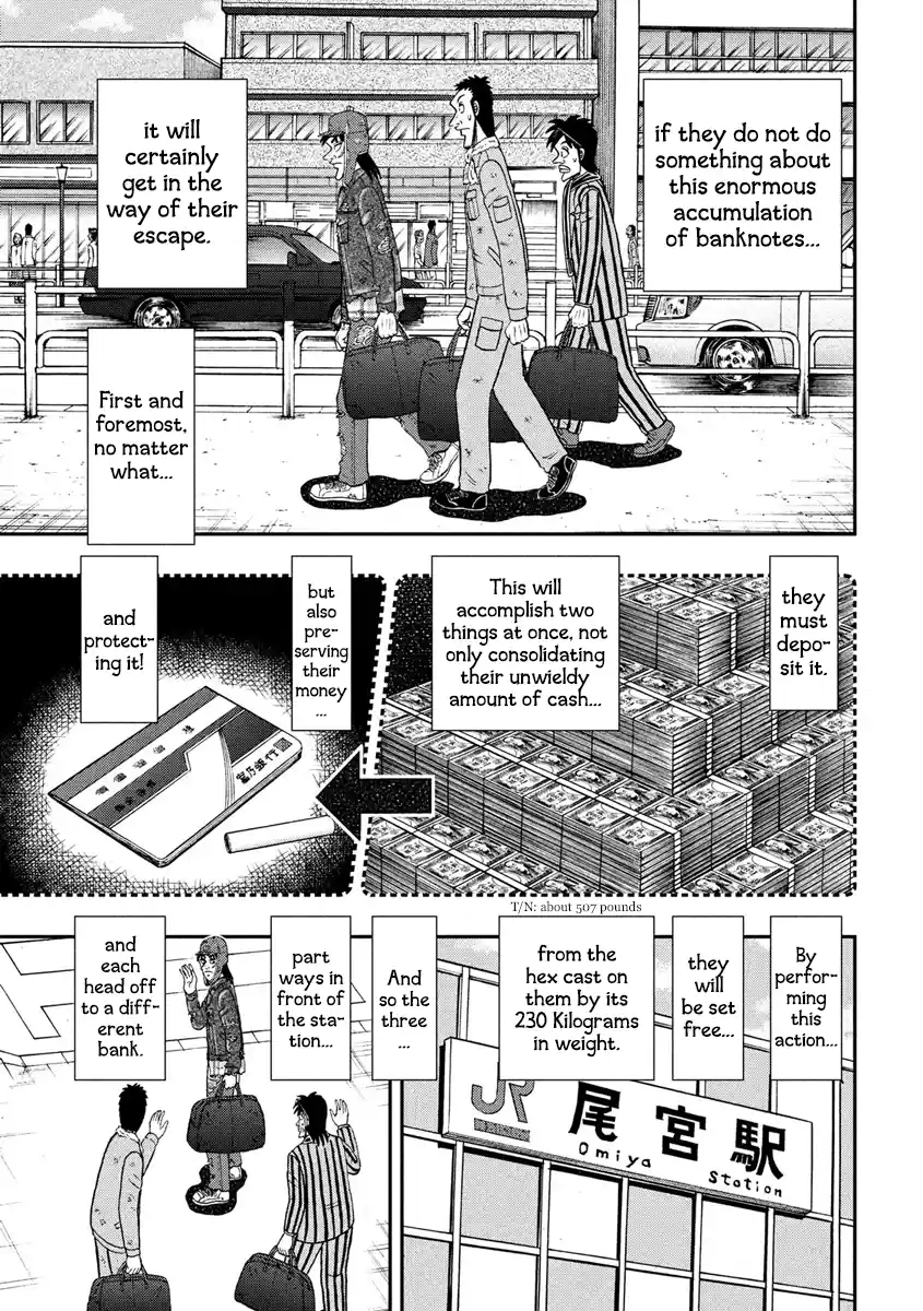 Tobaku Datenroku Kaiji - One Poker Hen Chapter 322: Teller Window