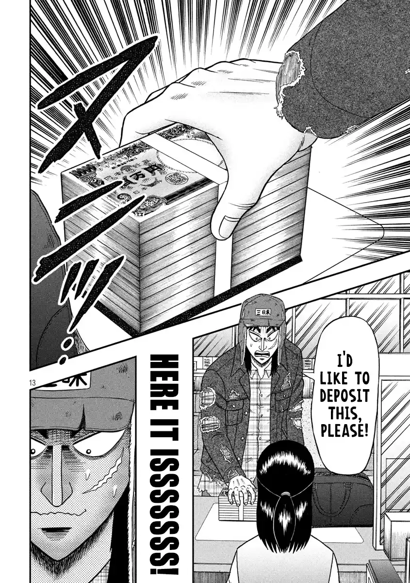 Tobaku Datenroku Kaiji - One Poker Hen Chapter 322: Teller Window