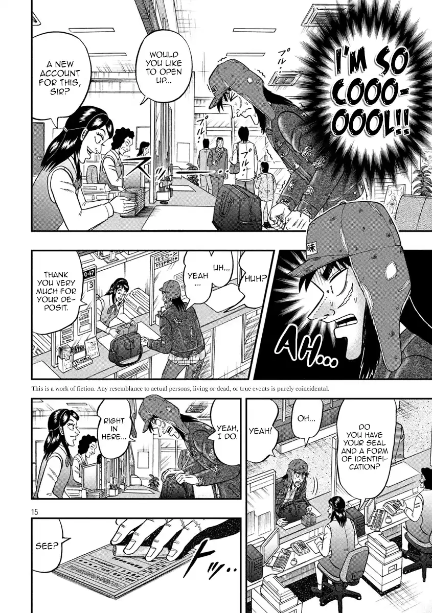 Tobaku Datenroku Kaiji - One Poker Hen Chapter 322: Teller Window