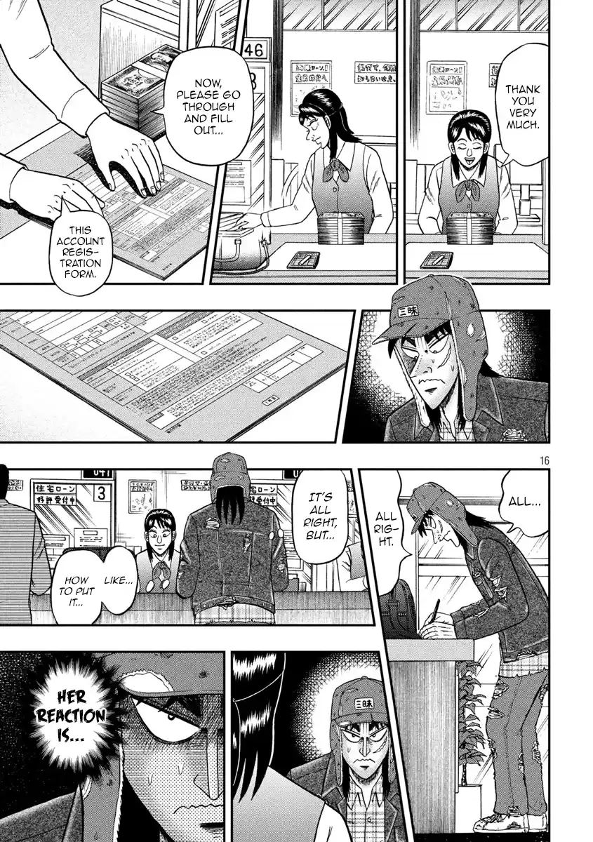 Tobaku Datenroku Kaiji - One Poker Hen Chapter 322: Teller Window