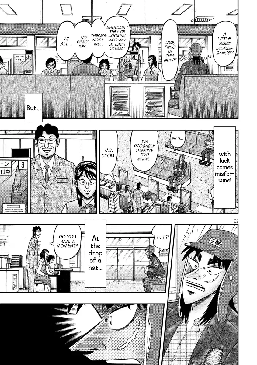 Tobaku Datenroku Kaiji - One Poker Hen Chapter 322: Teller Window
