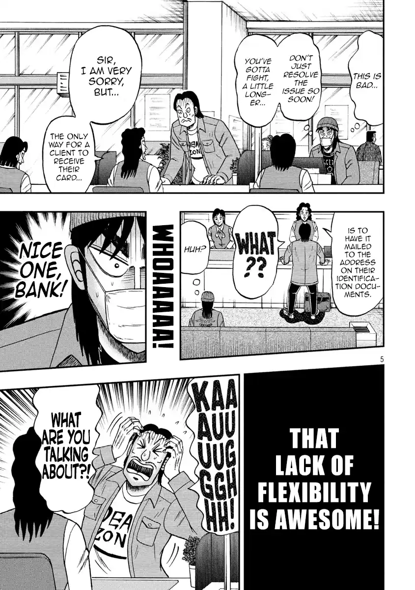 Tobaku Datenroku Kaiji - One Poker Hen Chapter 326: Calamity
