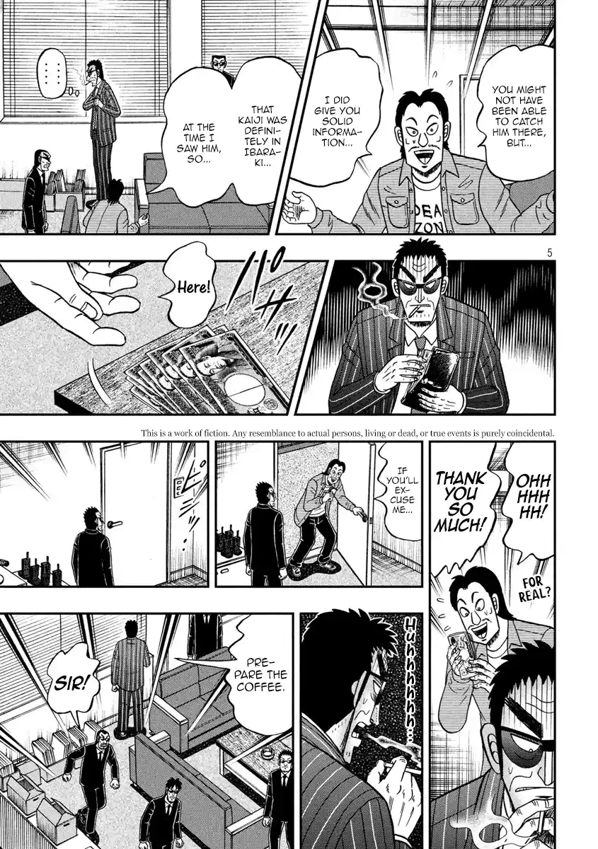 Tobaku Datenroku Kaiji - One Poker Hen Chapter 329: Notice