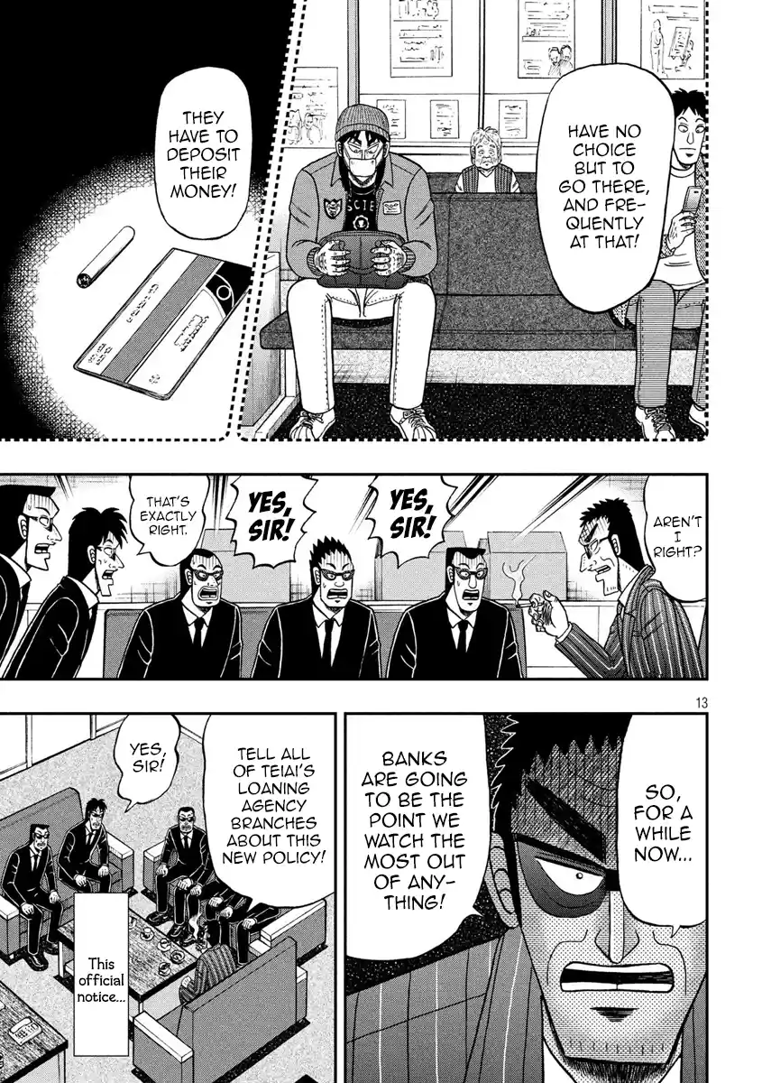 Tobaku Datenroku Kaiji - One Poker Hen Chapter 329: Notice