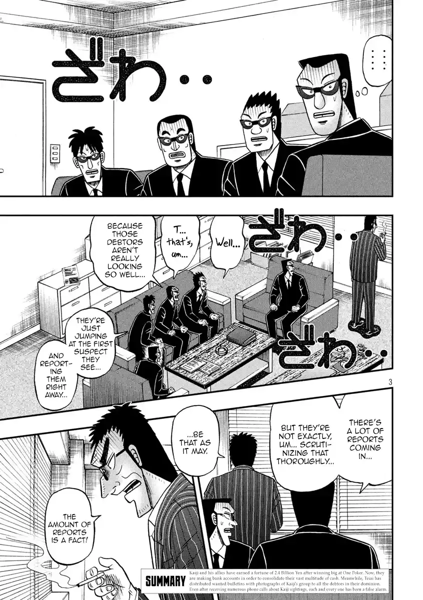 Tobaku Datenroku Kaiji - One Poker Hen Chapter 330: Blind Angle