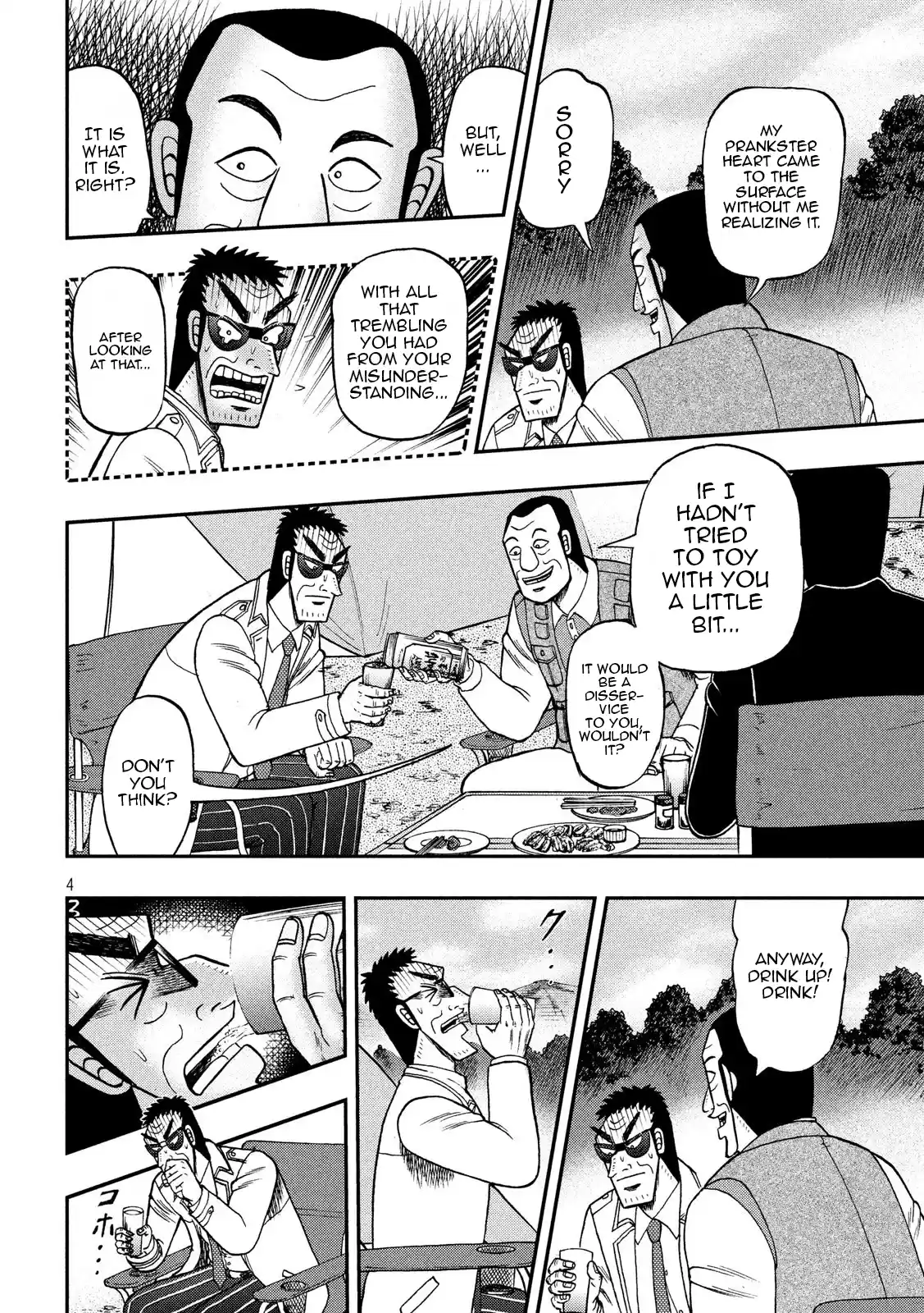 Tobaku Datenroku Kaiji - One Poker Hen Chapter 334: Sadism