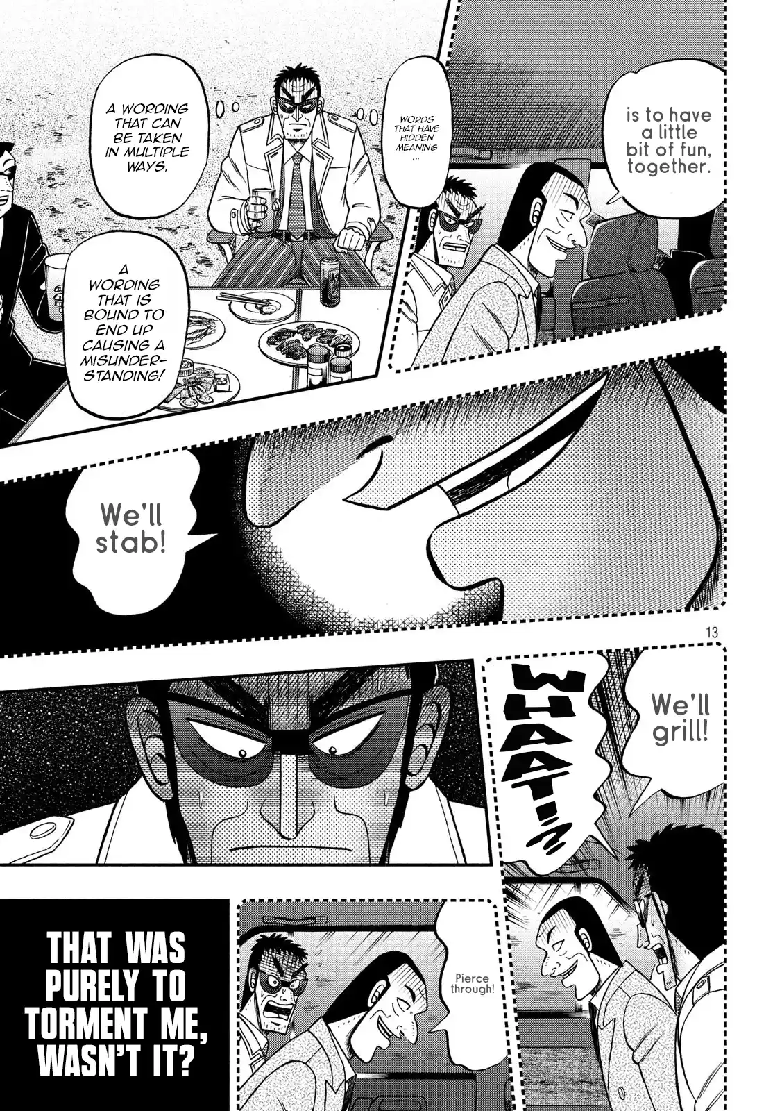 Tobaku Datenroku Kaiji - One Poker Hen Chapter 334: Sadism