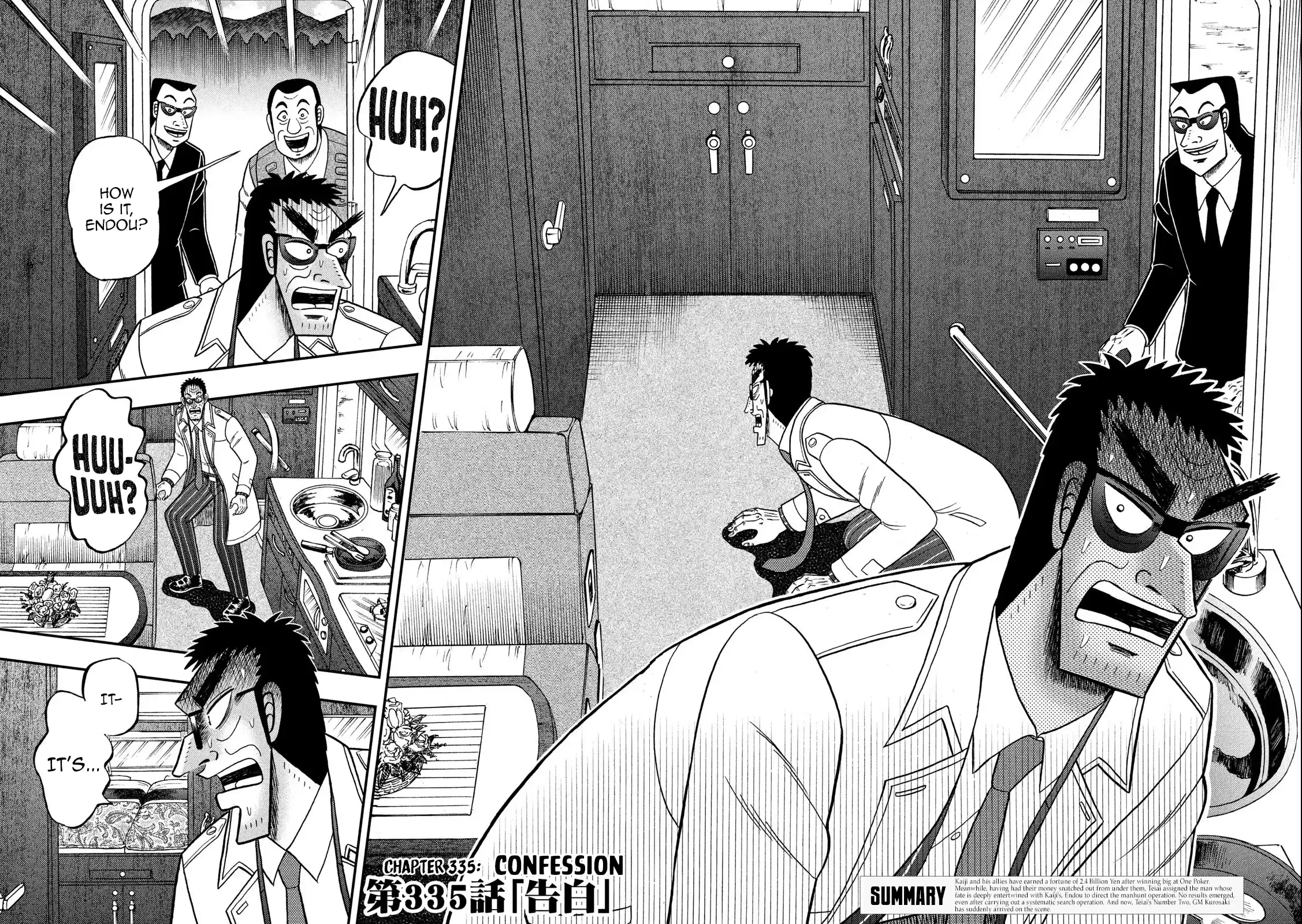 Tobaku Datenroku Kaiji - One Poker Hen Chapter 335: Confession