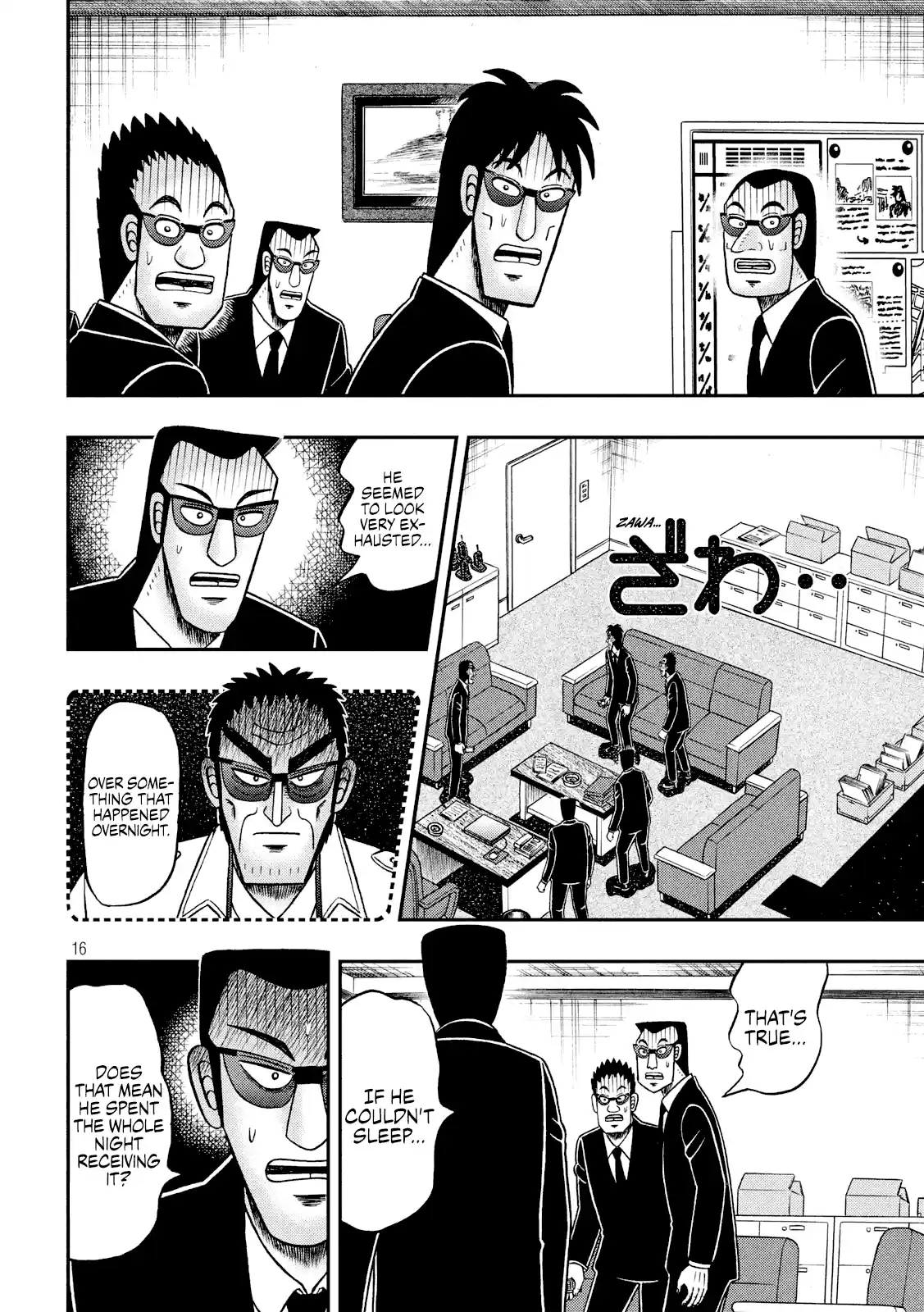 Tobaku Datenroku Kaiji - One Poker Hen Chapter 338: Bull's Eye