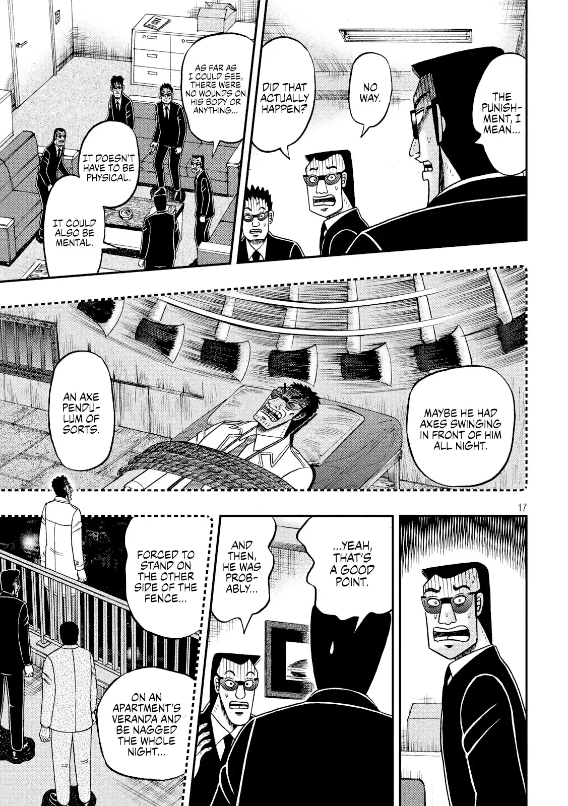 Tobaku Datenroku Kaiji - One Poker Hen Chapter 338: Bull's Eye