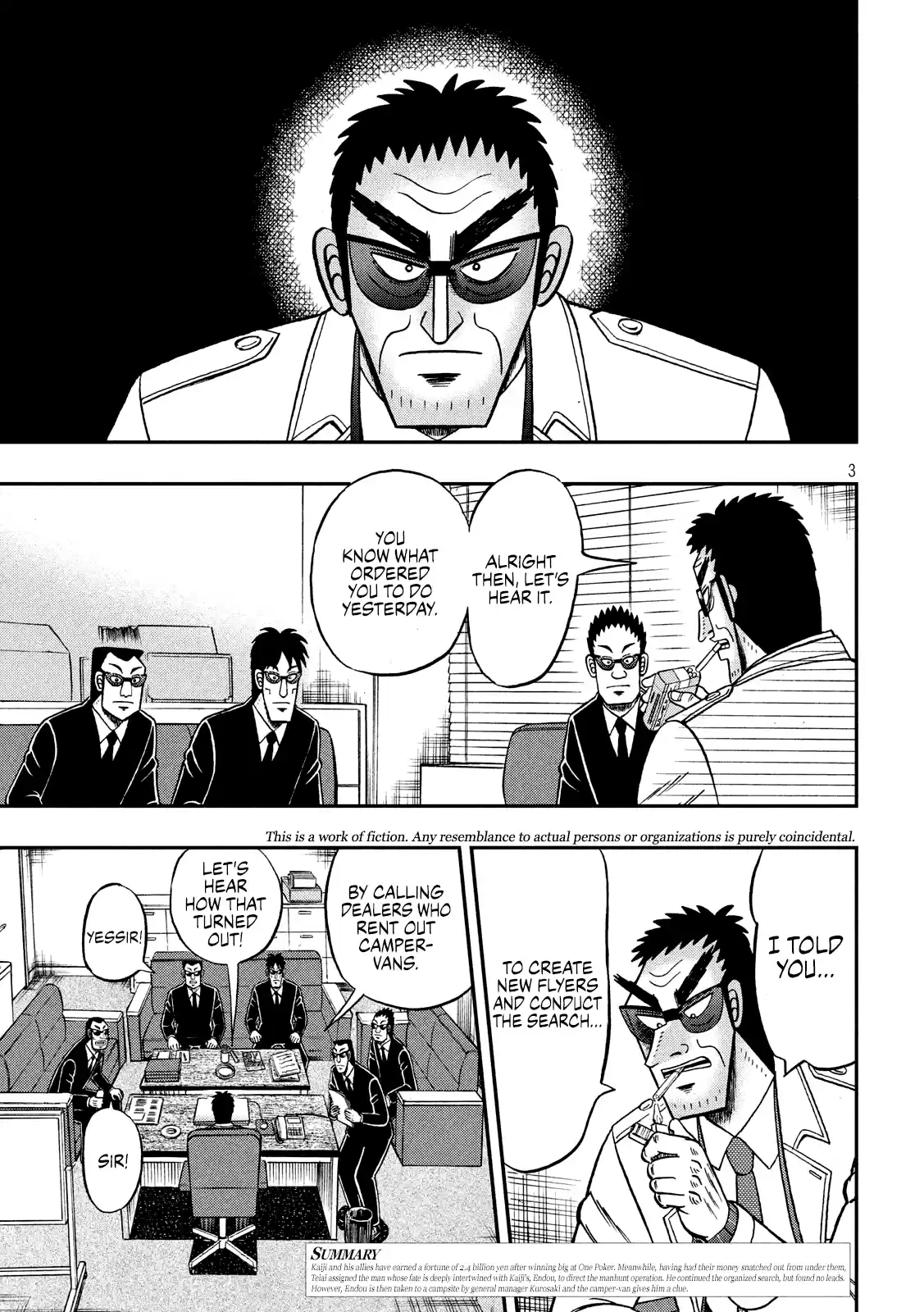 Tobaku Datenroku Kaiji - One Poker Hen Chapter 339: Closing In