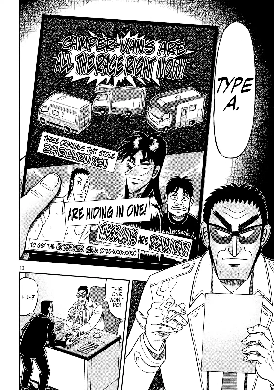 Tobaku Datenroku Kaiji - One Poker Hen Chapter 339: Closing In