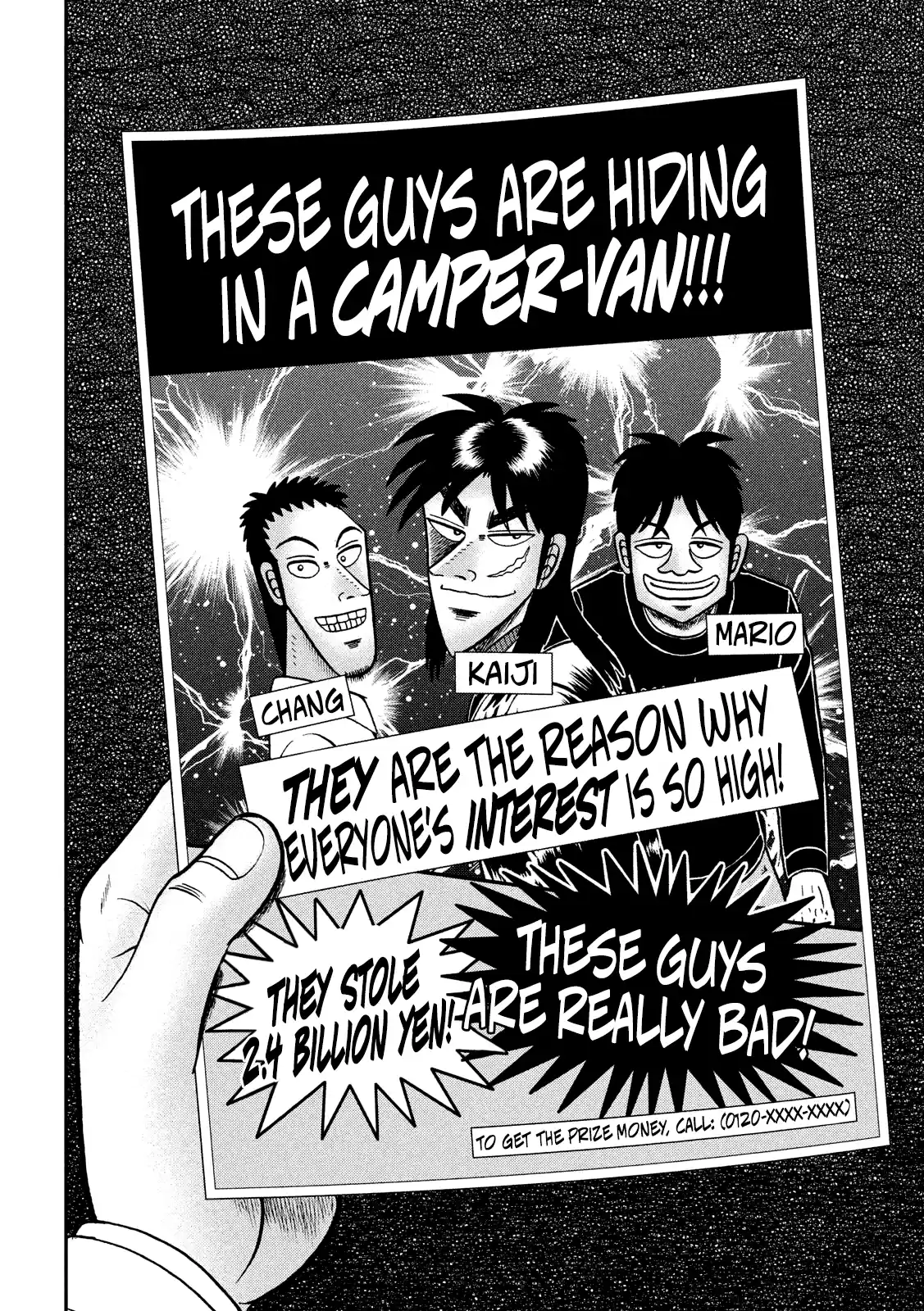Tobaku Datenroku Kaiji - One Poker Hen Chapter 339: Closing In
