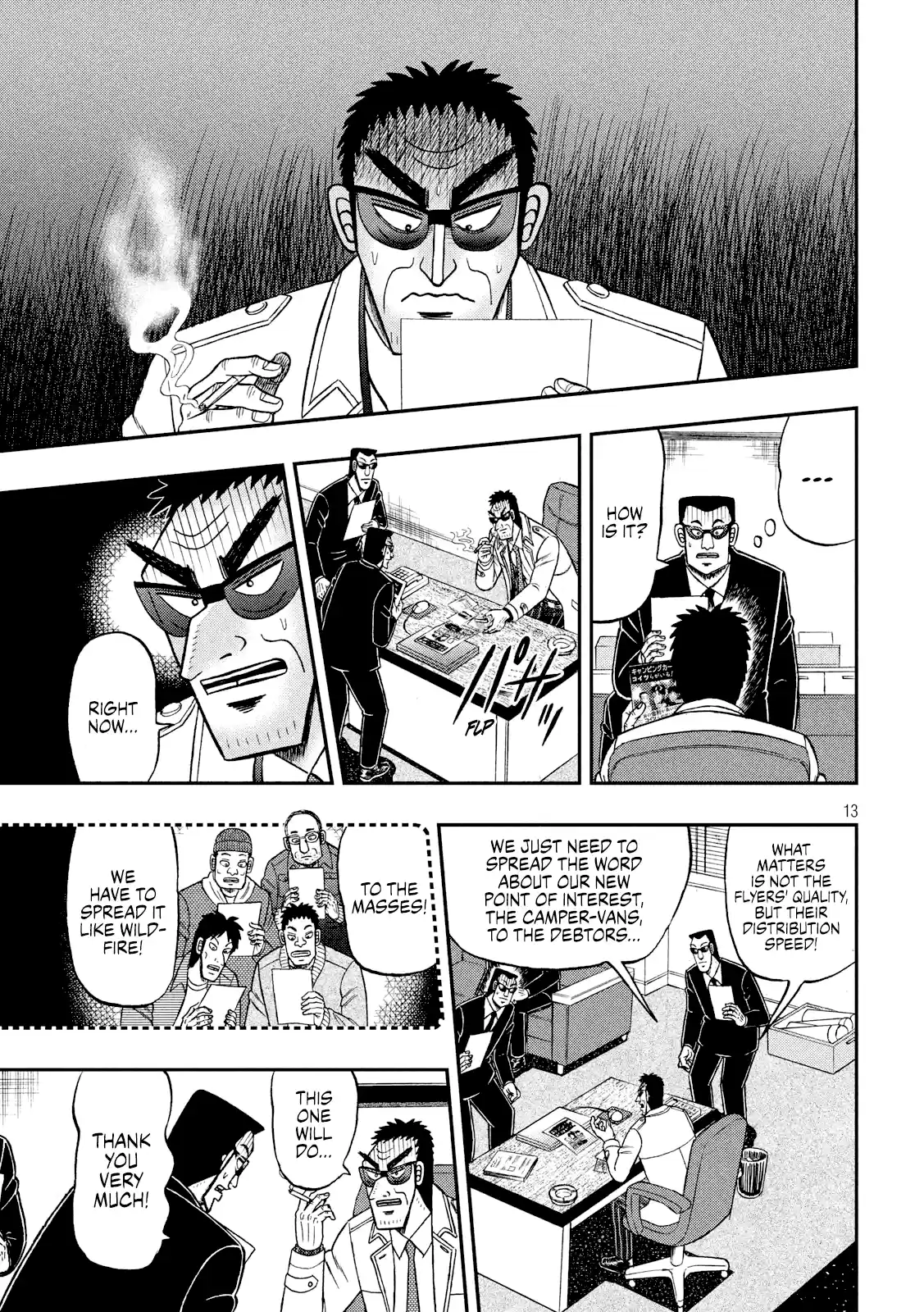 Tobaku Datenroku Kaiji - One Poker Hen Chapter 339: Closing In