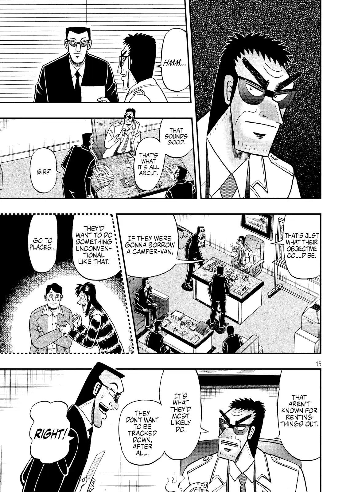 Tobaku Datenroku Kaiji - One Poker Hen Chapter 339: Closing In