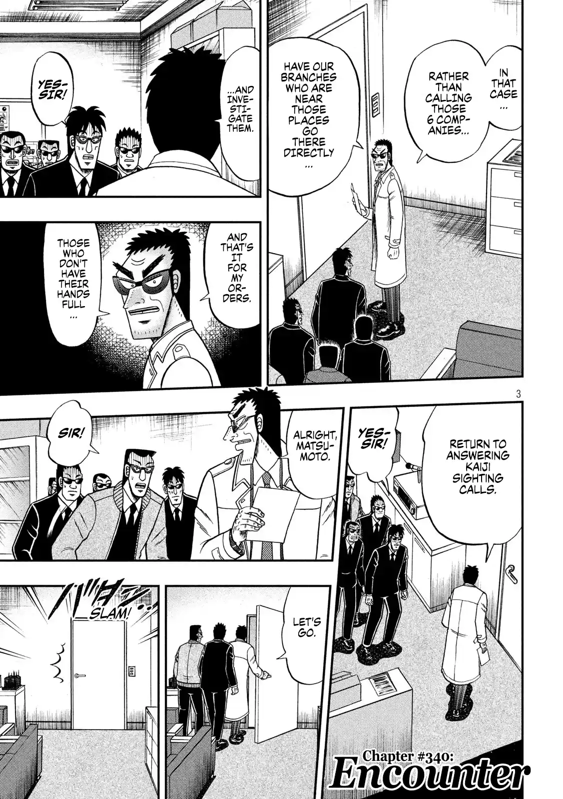 Tobaku Datenroku Kaiji - One Poker Hen Chapter 340: Encounter