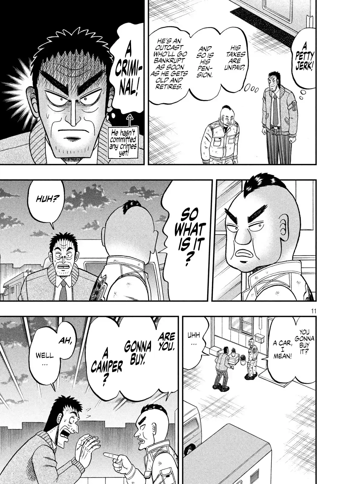 Tobaku Datenroku Kaiji - One Poker Hen Chapter 341: Two-Faced