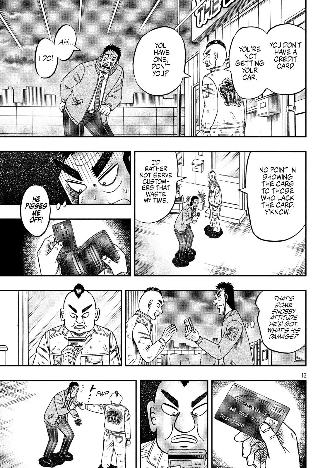 Tobaku Datenroku Kaiji - One Poker Hen Chapter 341: Two-Faced