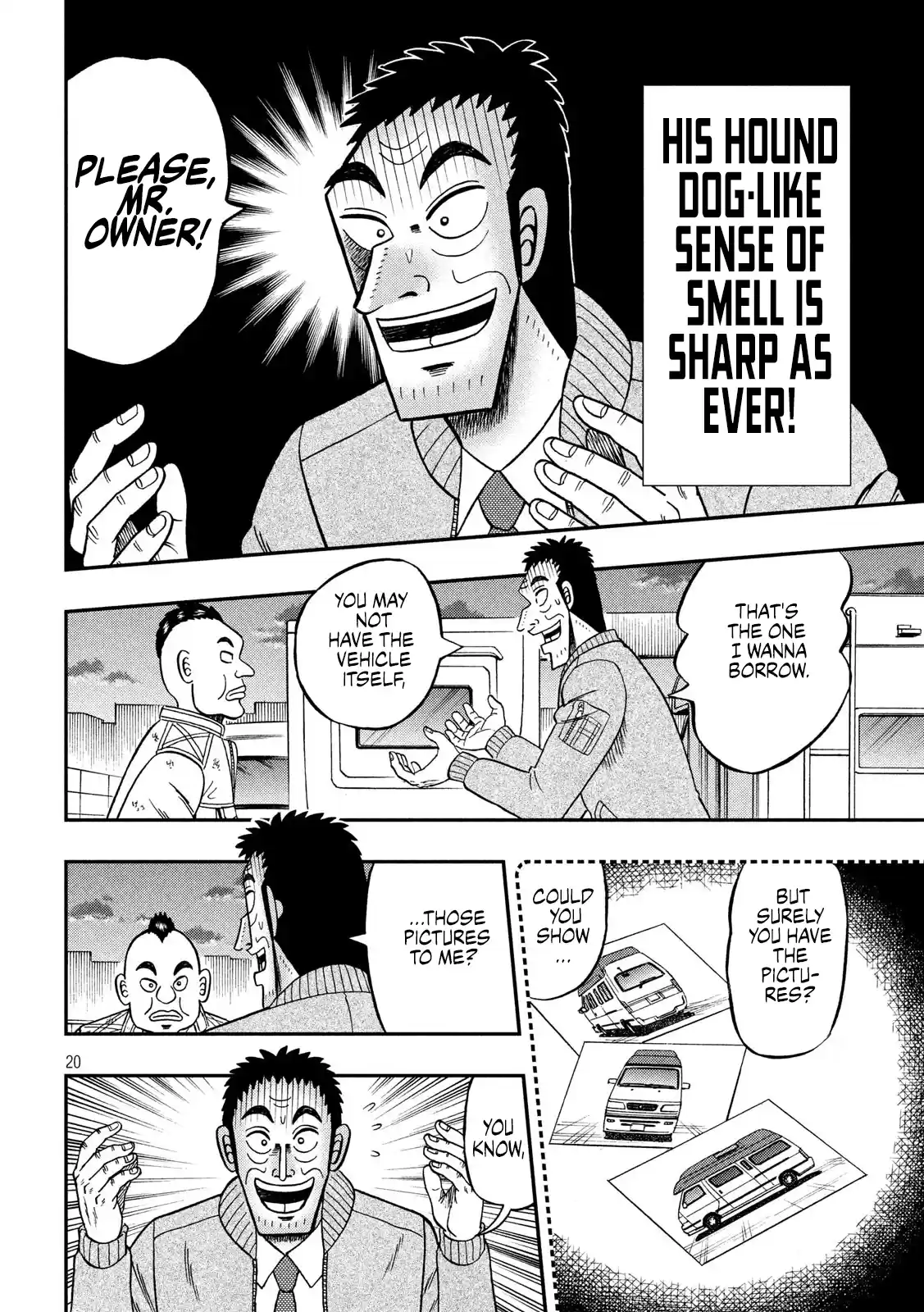 Tobaku Datenroku Kaiji - One Poker Hen Chapter 341: Two-Faced