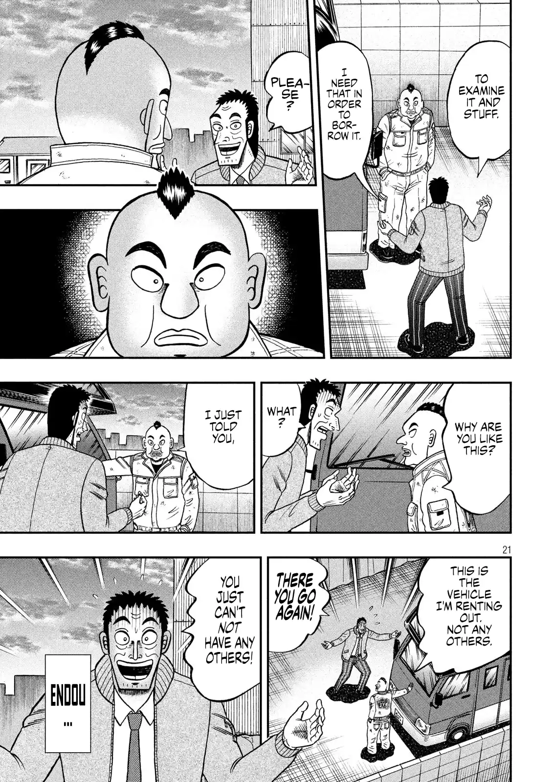 Tobaku Datenroku Kaiji - One Poker Hen Chapter 341: Two-Faced