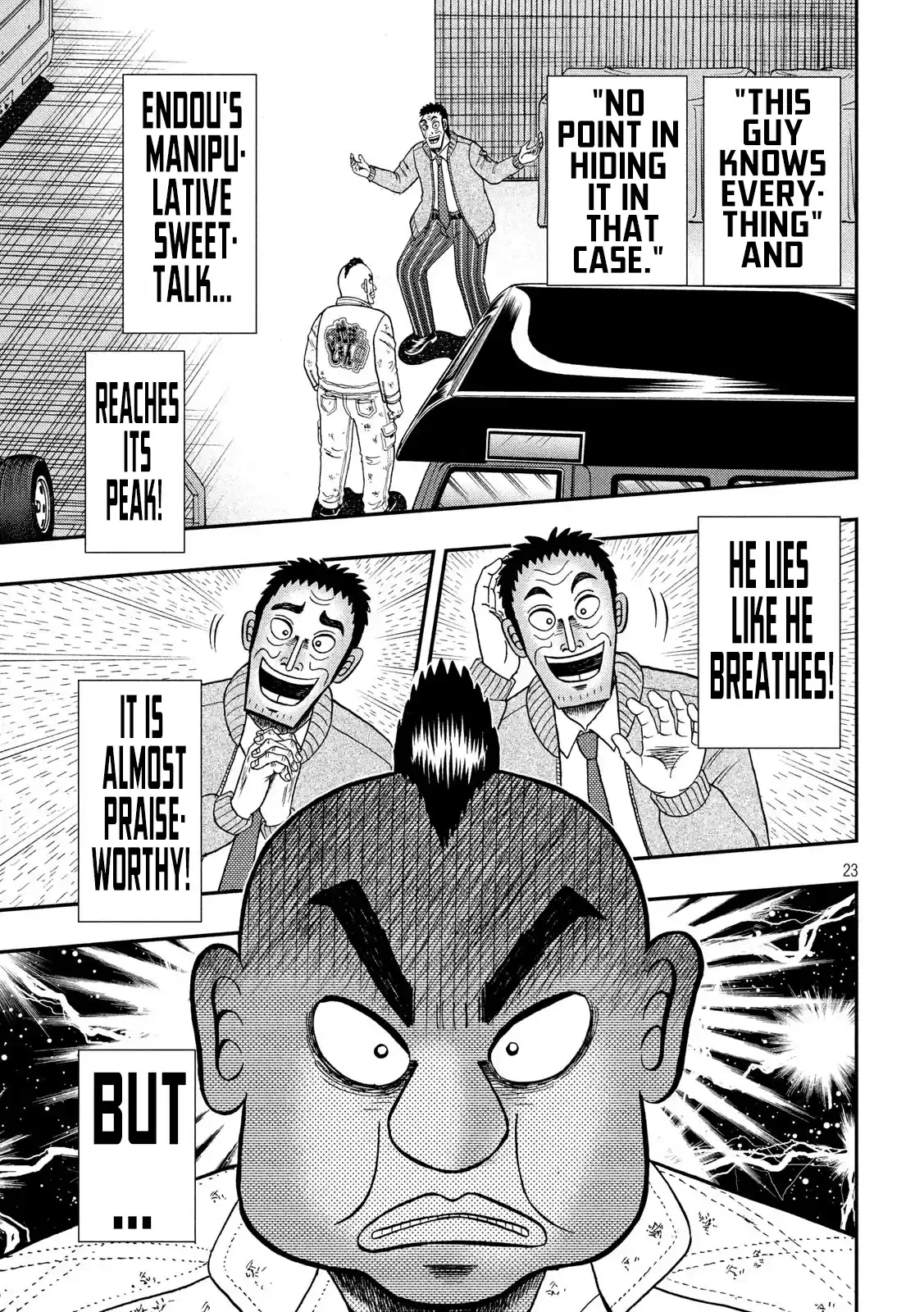 Tobaku Datenroku Kaiji - One Poker Hen Chapter 341: Two-Faced