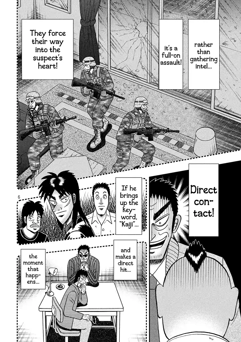 Tobaku Datenroku Kaiji - One Poker Hen Chapter 343: Stratagem