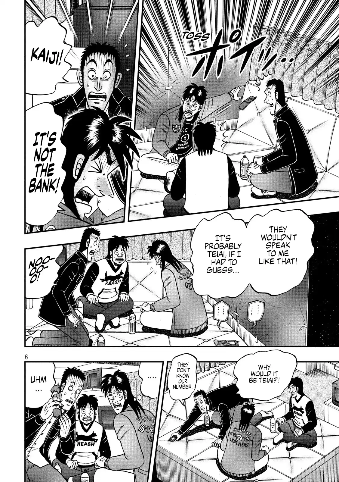 Tobaku Datenroku Kaiji - One Poker Hen Chapter 346: Quick Wit