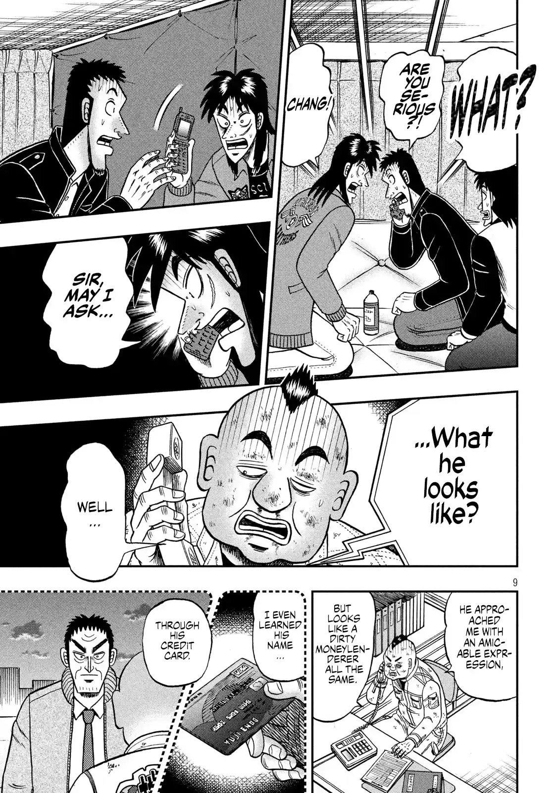 Tobaku Datenroku Kaiji - One Poker Hen Chapter 346: Quick Wit