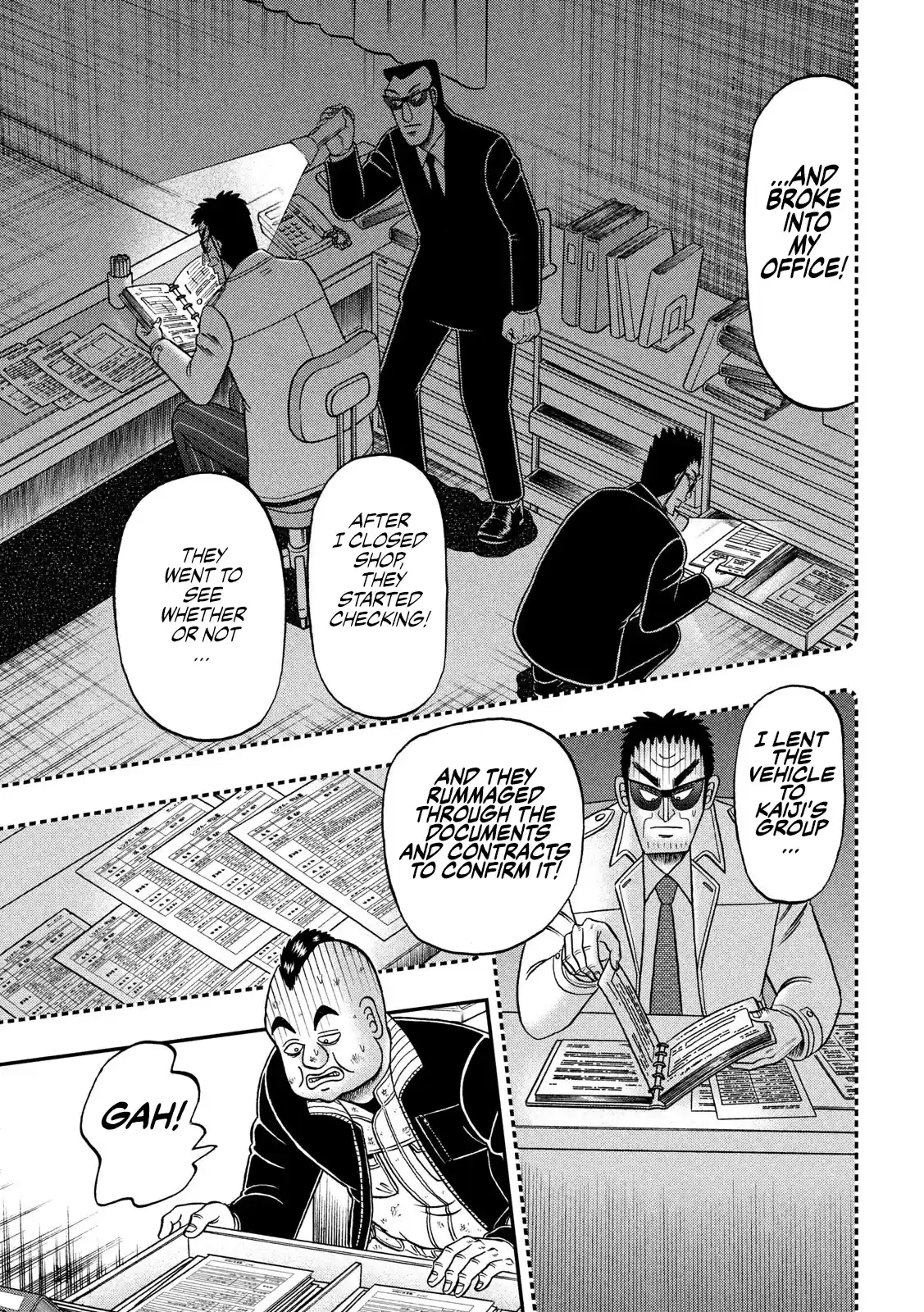 Tobaku Datenroku Kaiji - One Poker Hen Chapter 346: Quick Wit