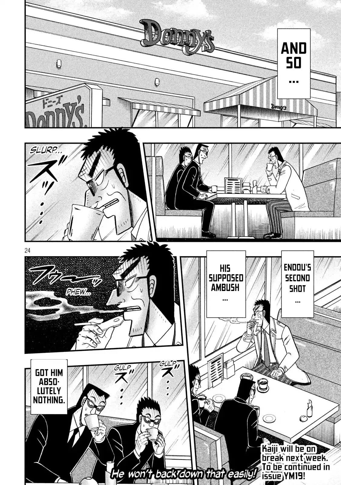 Tobaku Datenroku Kaiji - One Poker Hen Chapter 346: Quick Wit
