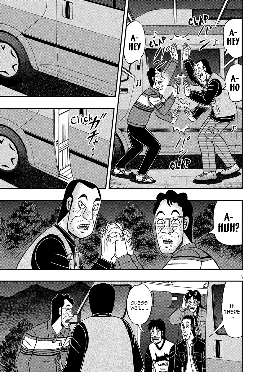 Tobaku Datenroku Kaiji - One Poker Hen Chapter 350: Bivouac