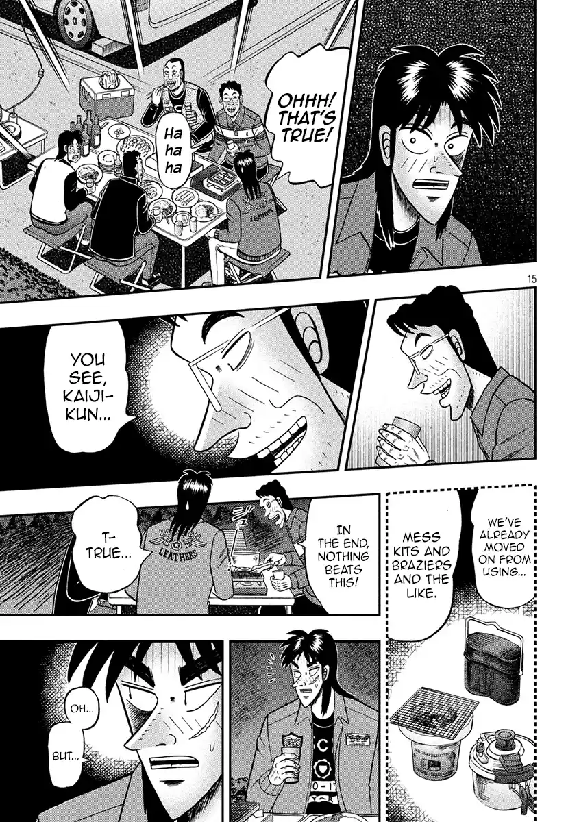 Tobaku Datenroku Kaiji - One Poker Hen Chapter 350: Bivouac