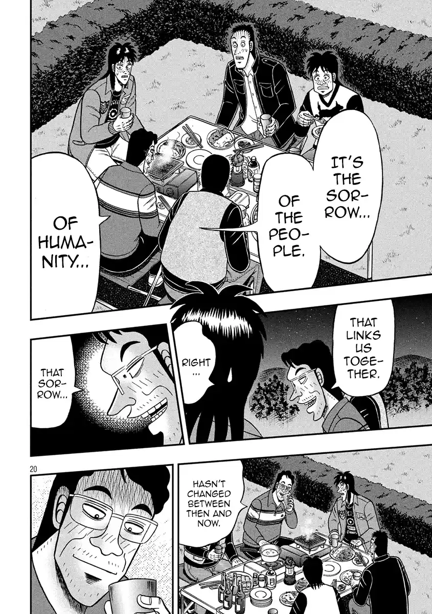 Tobaku Datenroku Kaiji - One Poker Hen Chapter 350: Bivouac