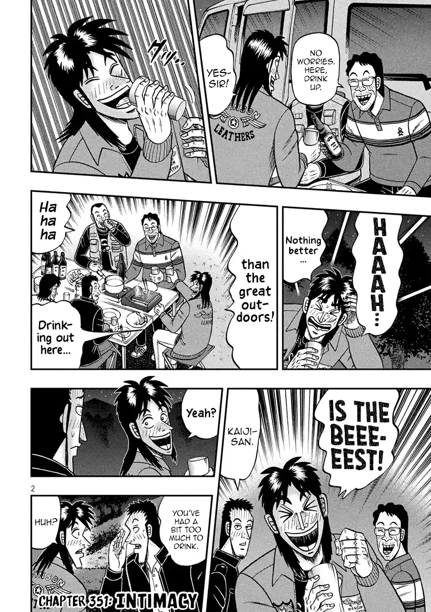 Tobaku Datenroku Kaiji - One Poker Hen Chapter 351: Intimacy
