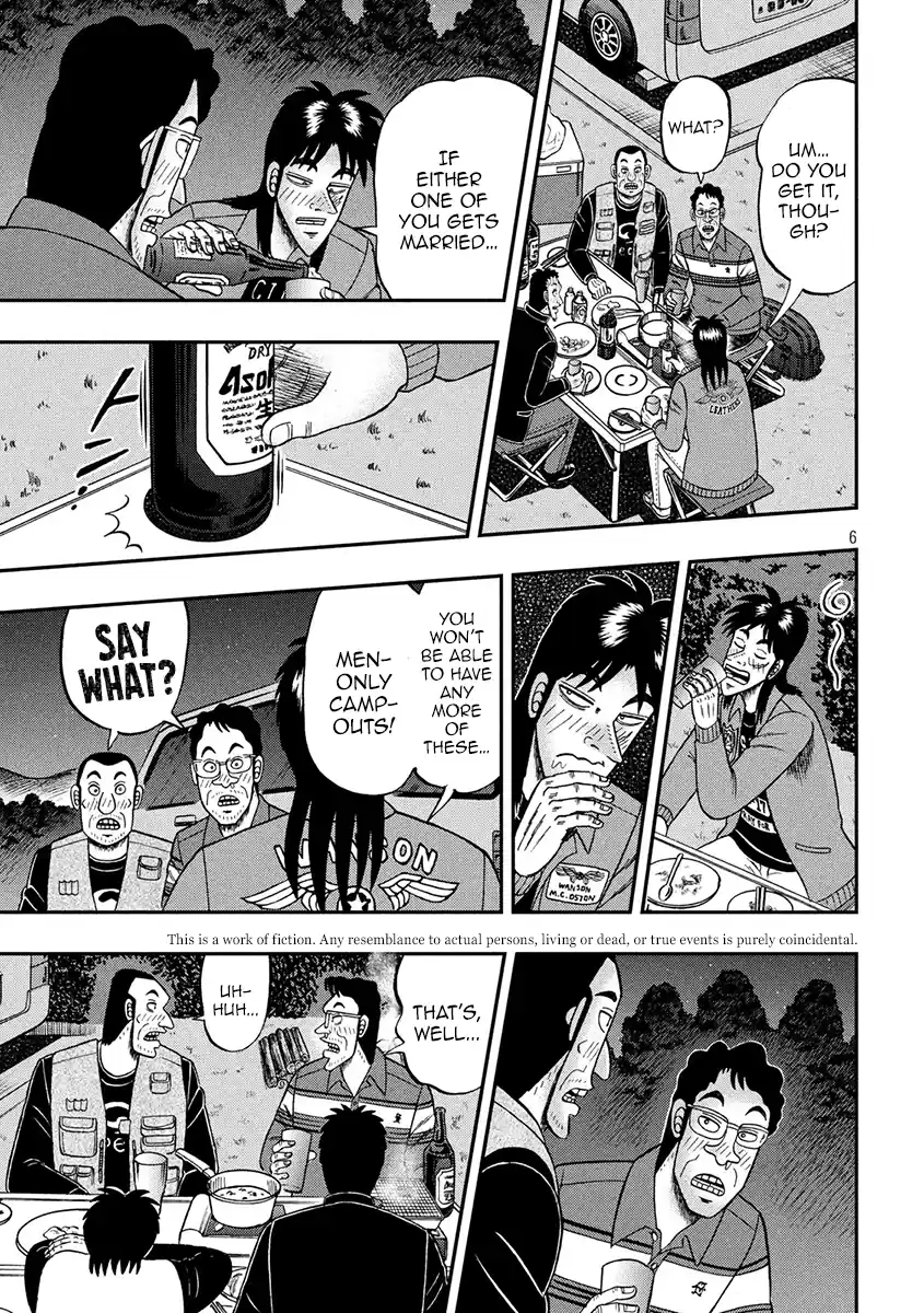 Tobaku Datenroku Kaiji - One Poker Hen Chapter 352: Drunkard