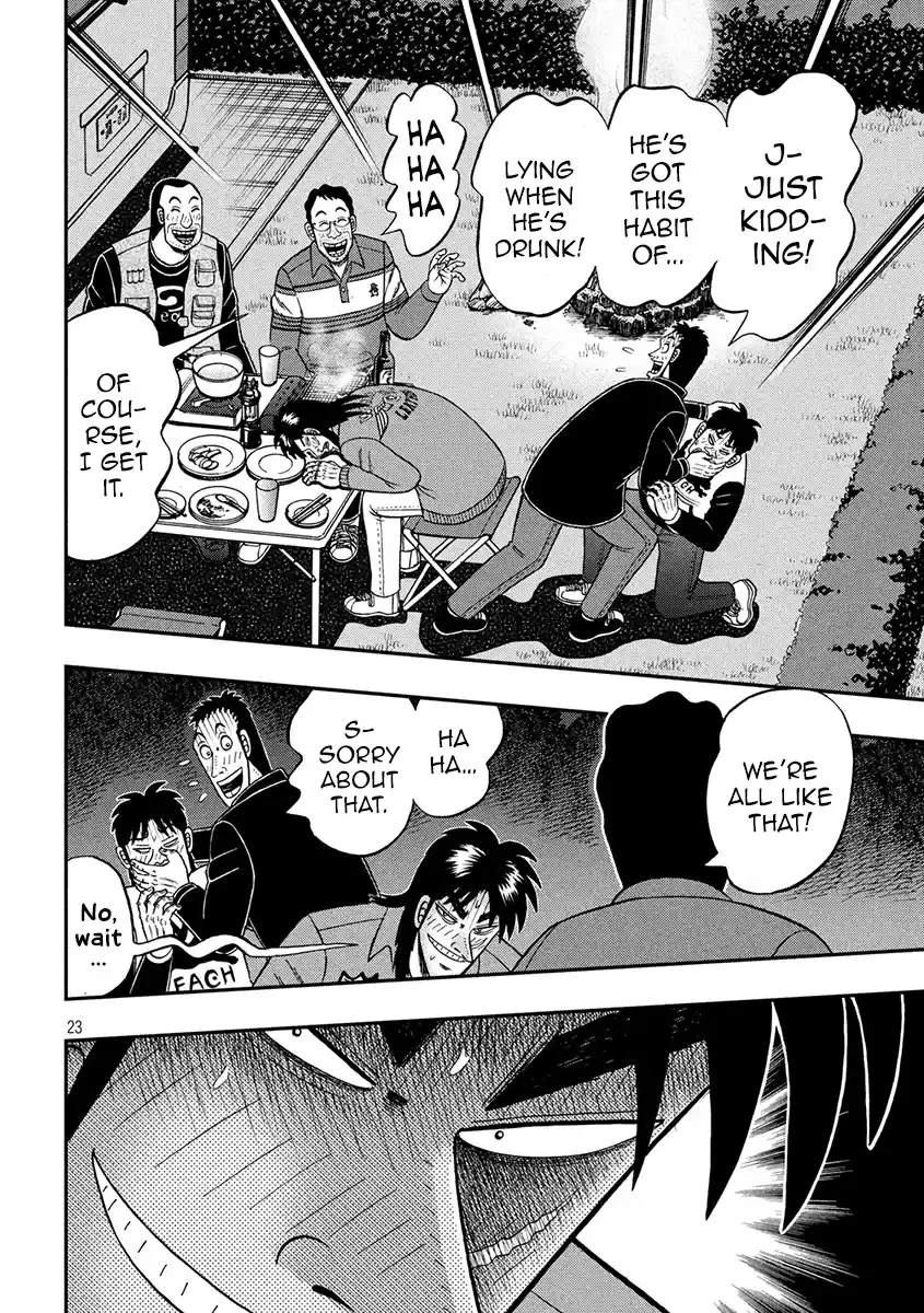 Tobaku Datenroku Kaiji - One Poker Hen Chapter 352: Drunkard