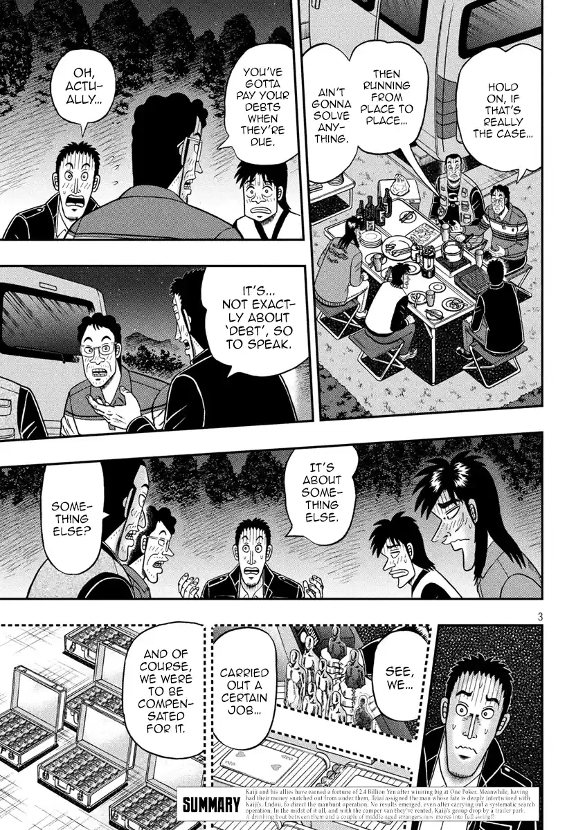 Tobaku Datenroku Kaiji - One Poker Hen Chapter 353: Cockcrow