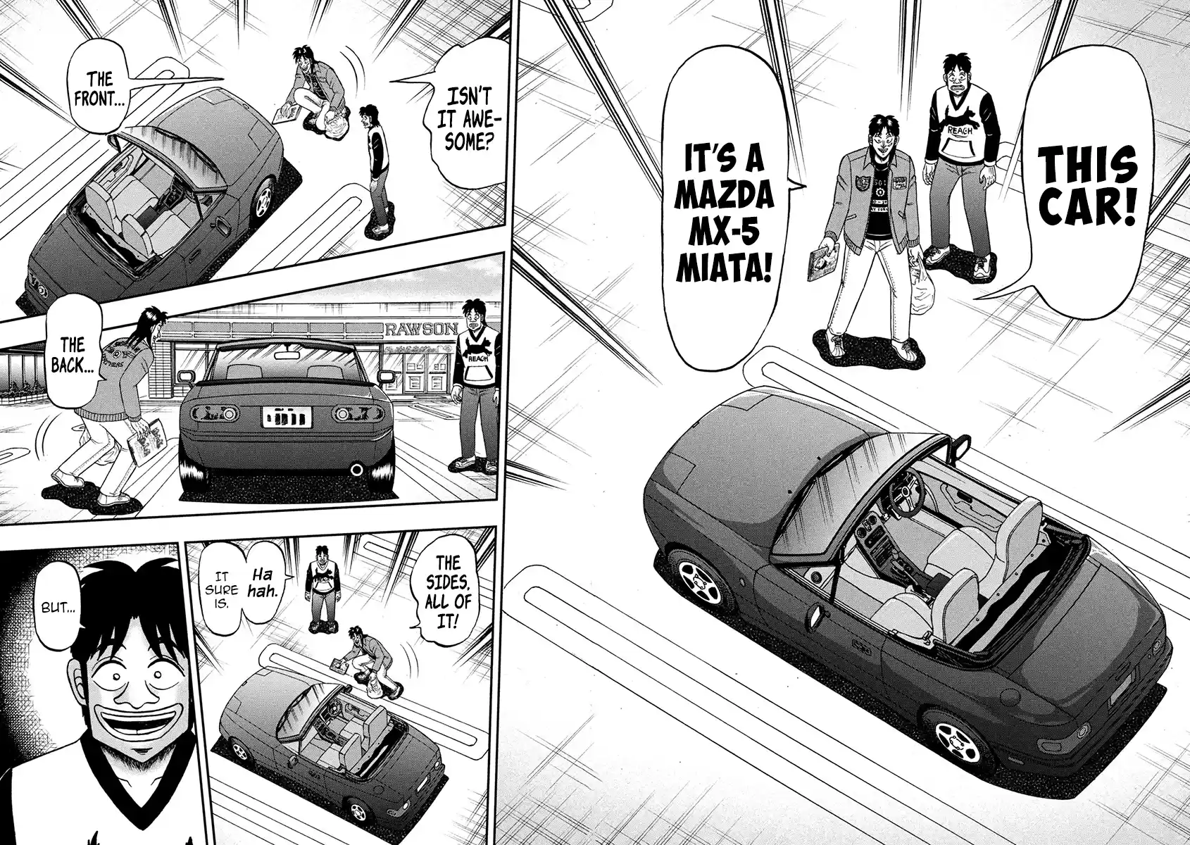 Tobaku Datenroku Kaiji - One Poker Hen Chapter 354: Beloved Vehicle