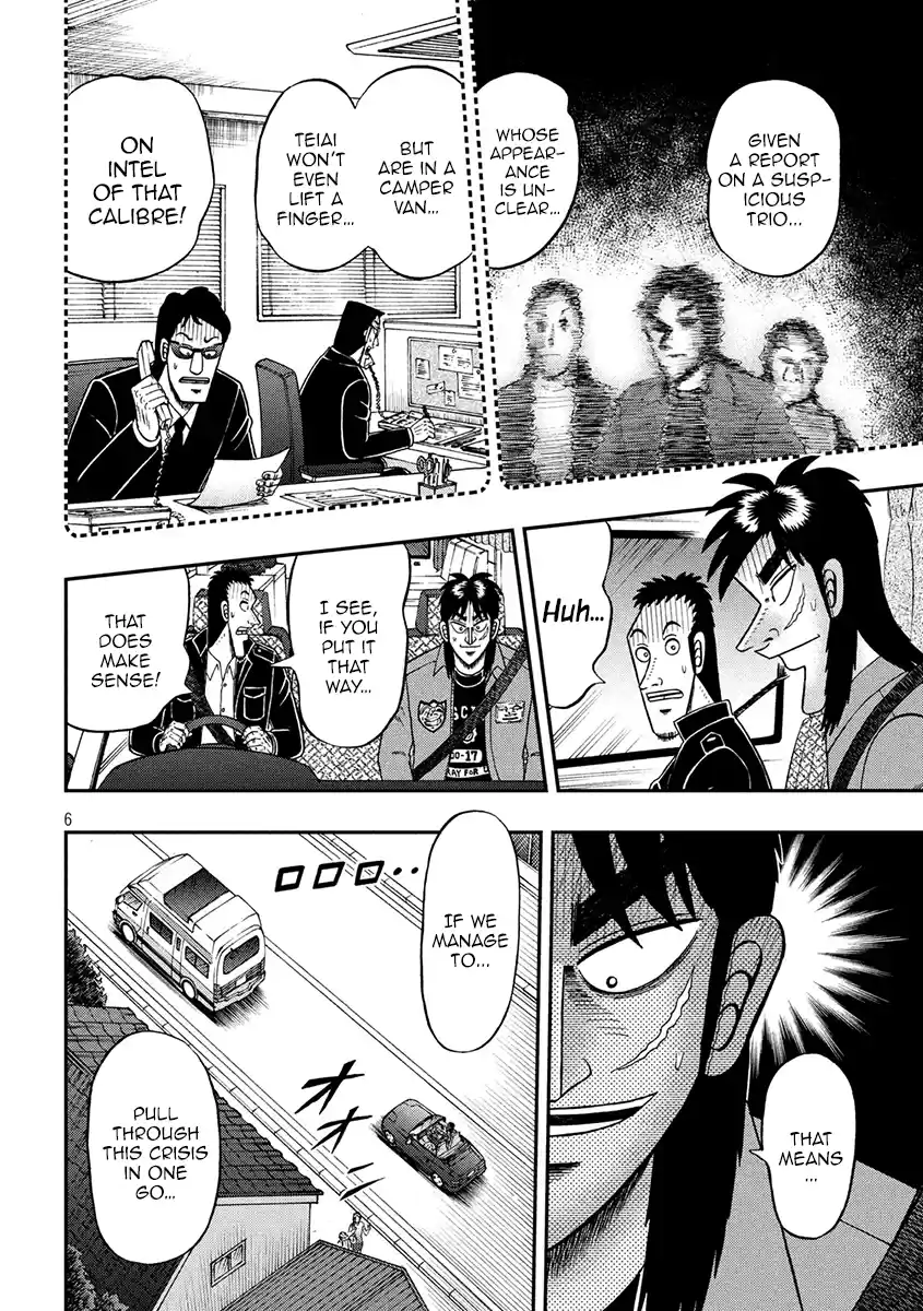Tobaku Datenroku Kaiji - One Poker Hen Chapter 357: Racing By