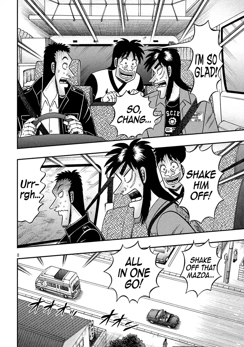 Tobaku Datenroku Kaiji - One Poker Hen Chapter 357: Racing By