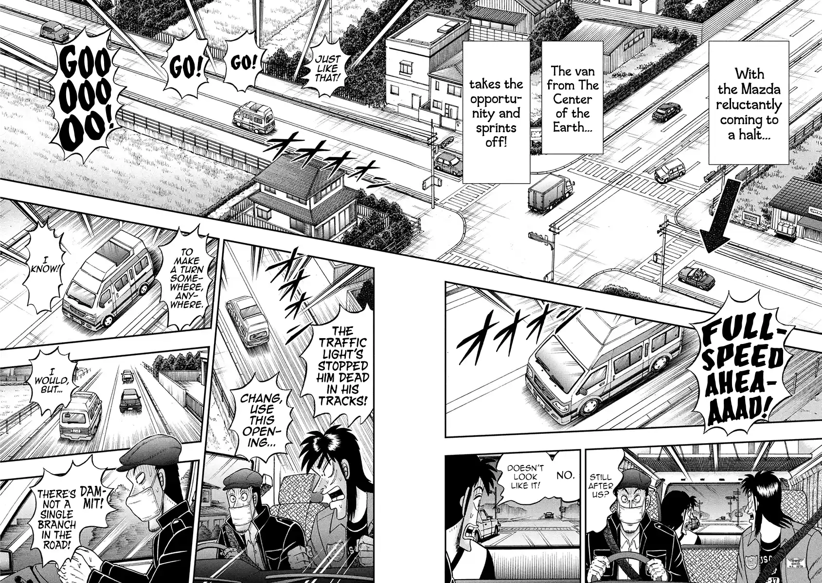 Tobaku Datenroku Kaiji - One Poker Hen Chapter 357: Racing By