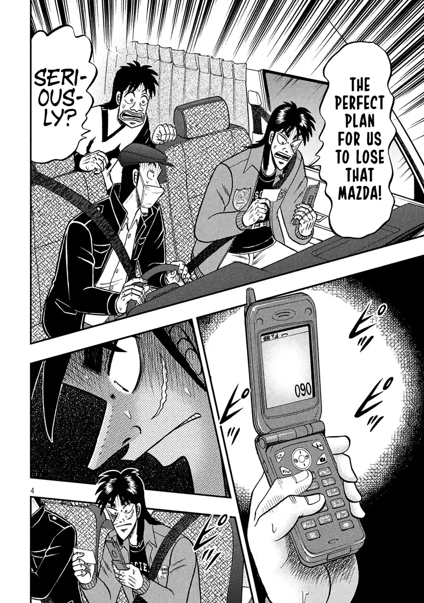 Tobaku Datenroku Kaiji - One Poker Hen Chapter 360: Clever Move
