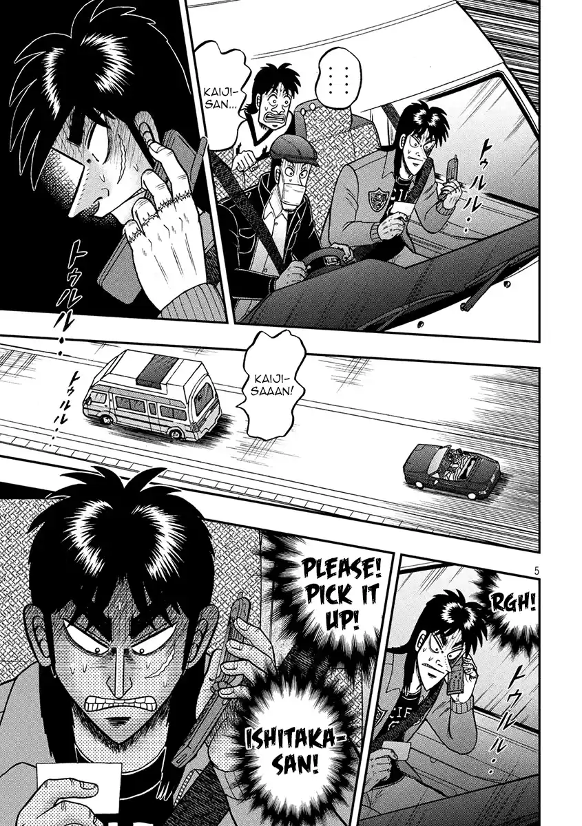 Tobaku Datenroku Kaiji - One Poker Hen Chapter 360: Clever Move